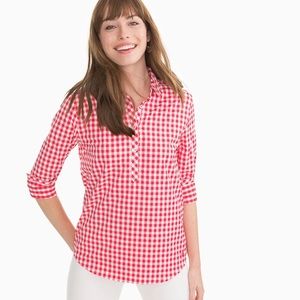 Southern Tide Intercoastal Hadley Popover Shirt Sz L